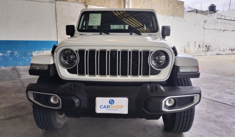 
JEEP WRANGLER SAHARA AUT 2024 full									