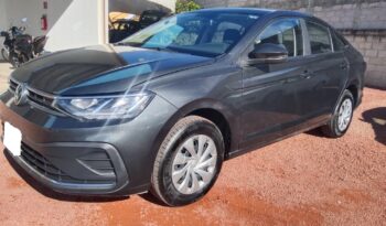 
Volkswagen 2024 Virtus 4p Trendline L4/1.6 Aut Gris Oxford full									